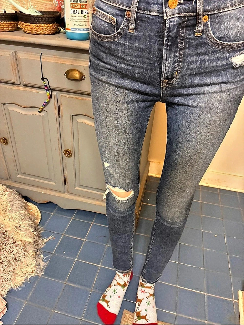 Gap Skinny Jeans in Blue